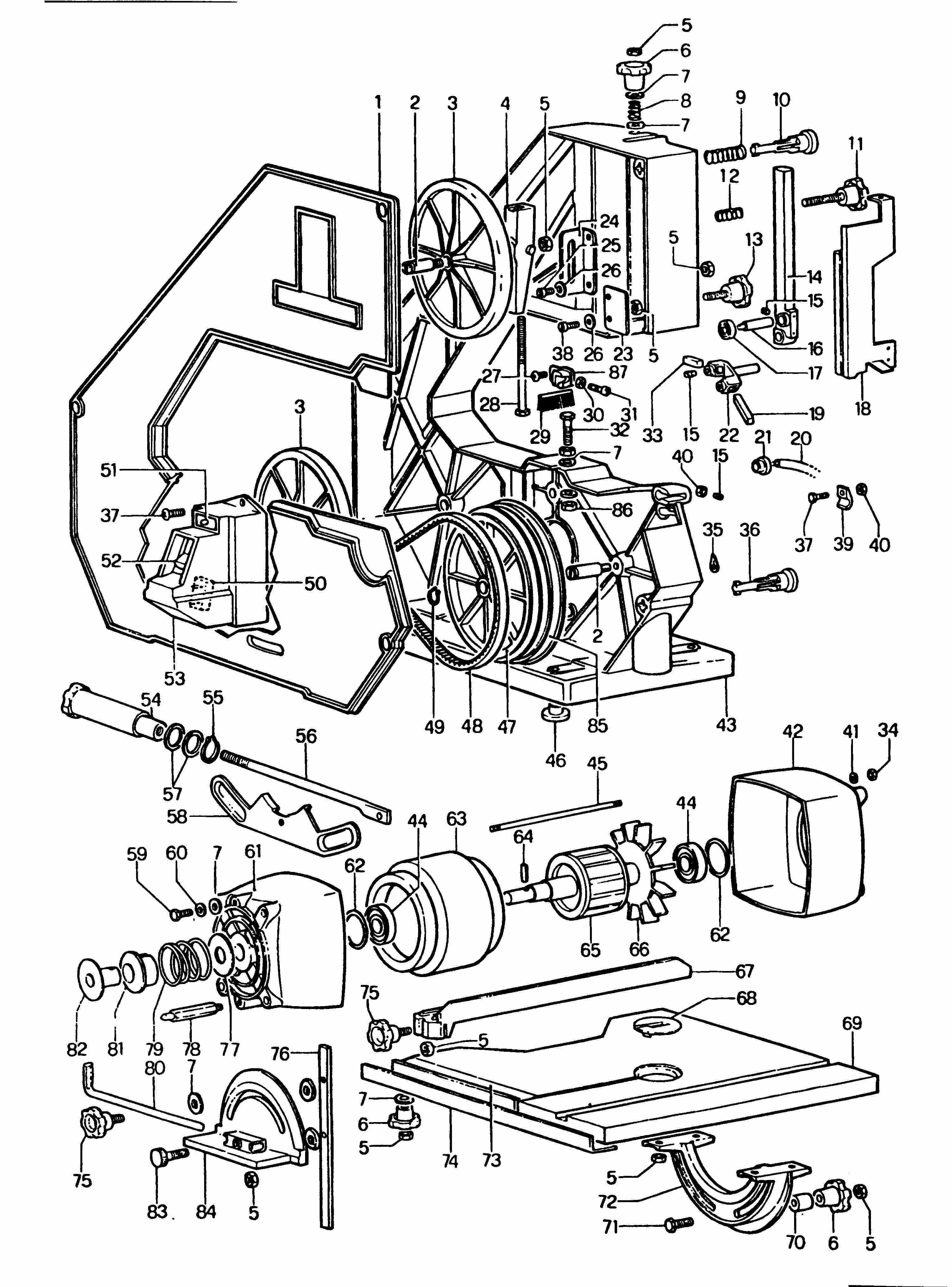 BLACK+DECKER BANDSAW Type 1