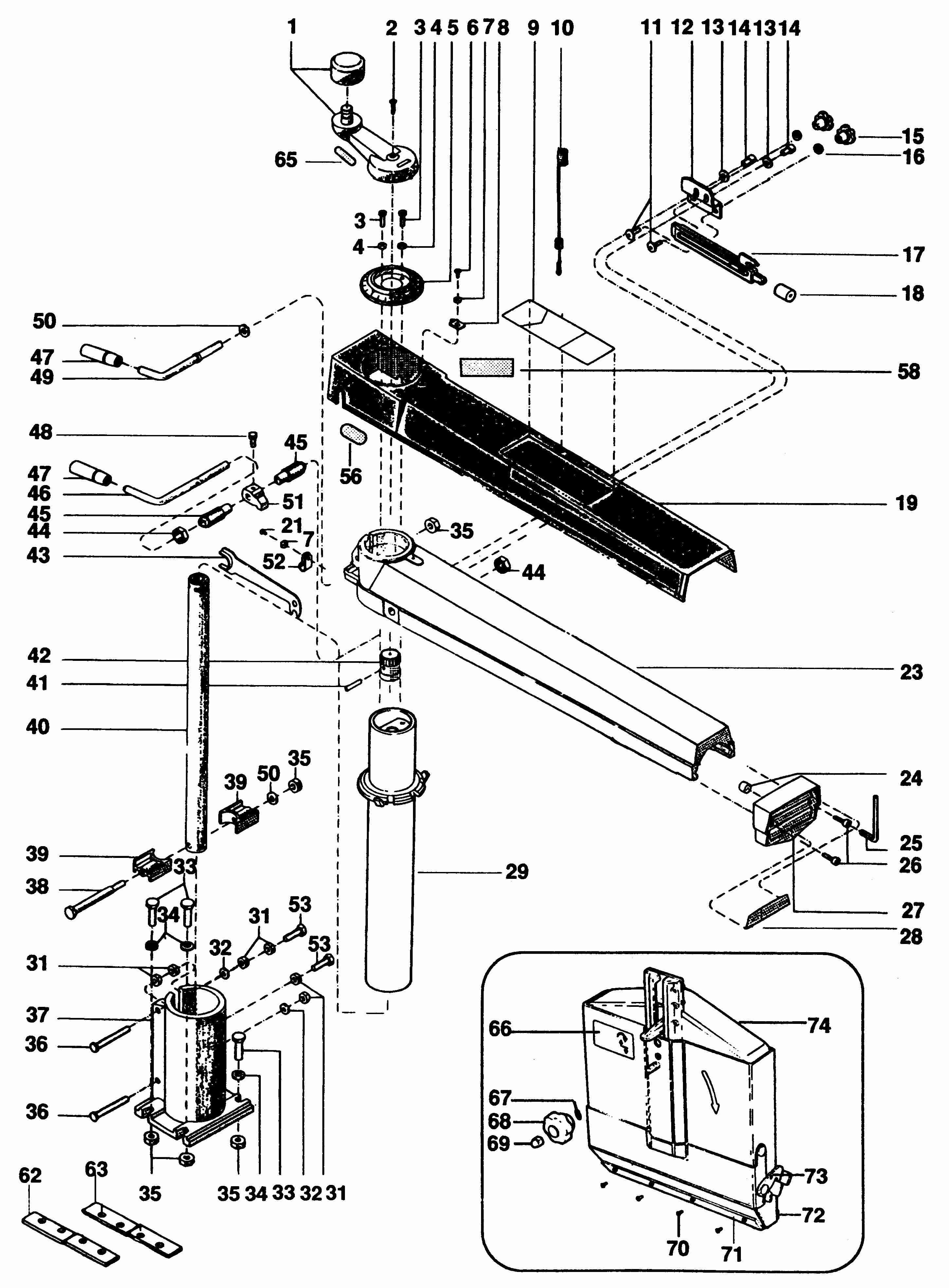 DEWALT RADIAL ARM SAW (Type 1)