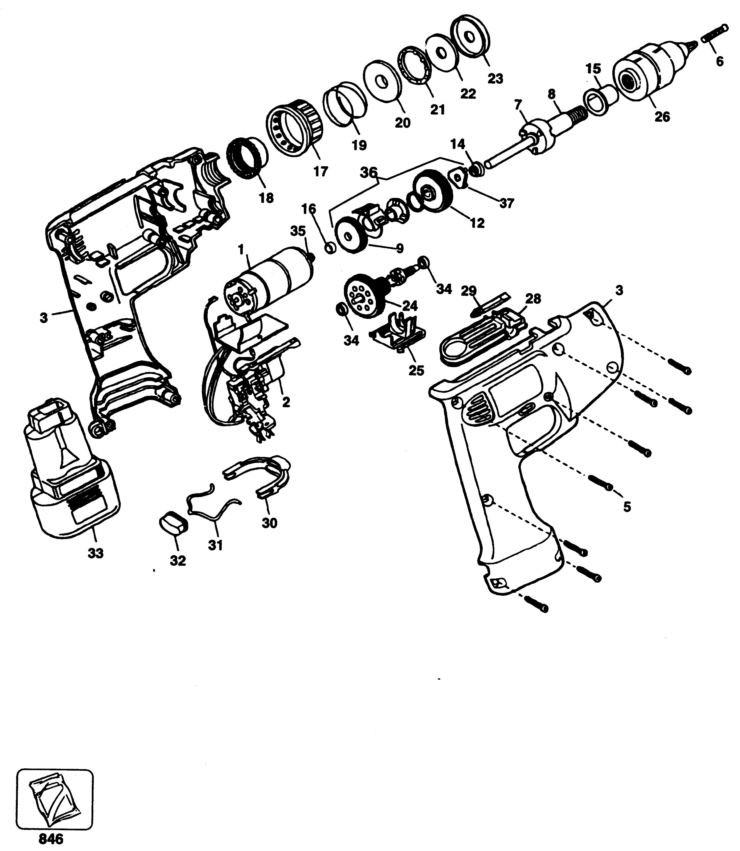 BLACK+DECKER SCRU-DRILL Type 1