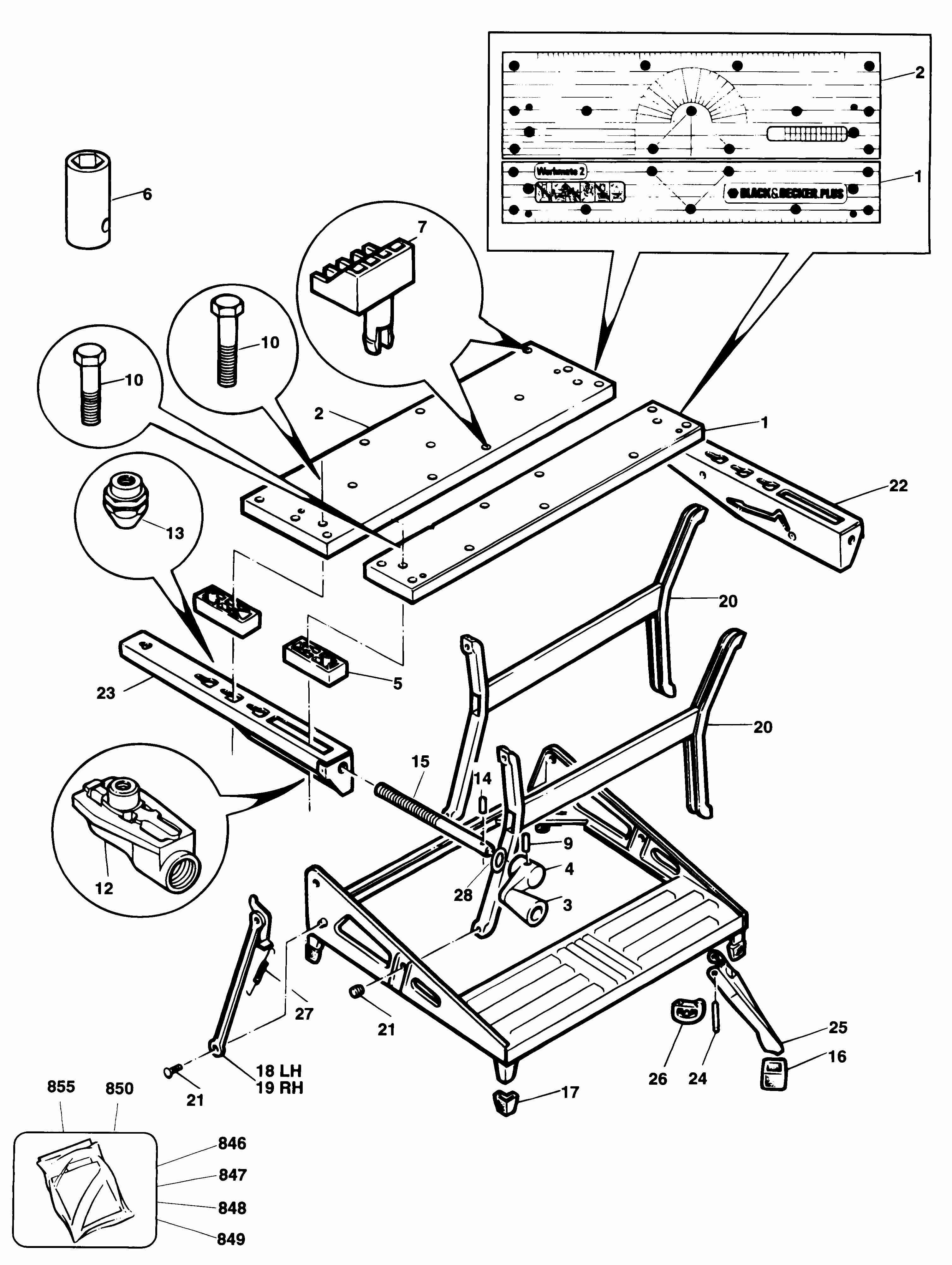 BLACK+DECKER WORKMATE Type 1