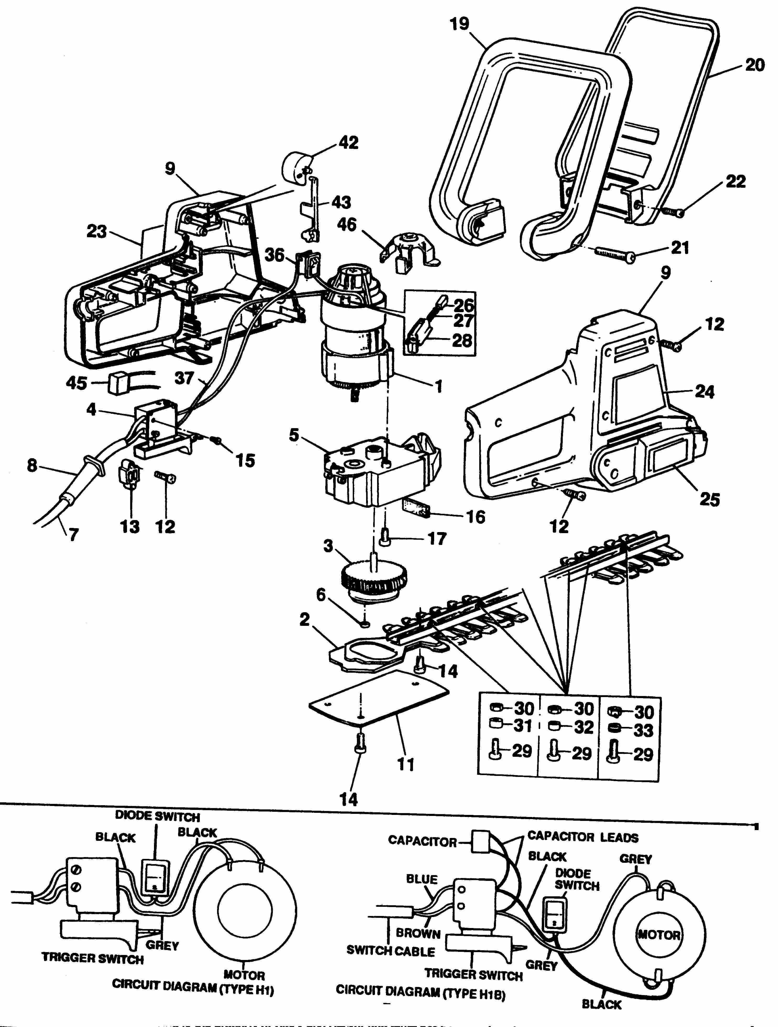 BLACK+DECKER HEDGECLIPPER Type 1