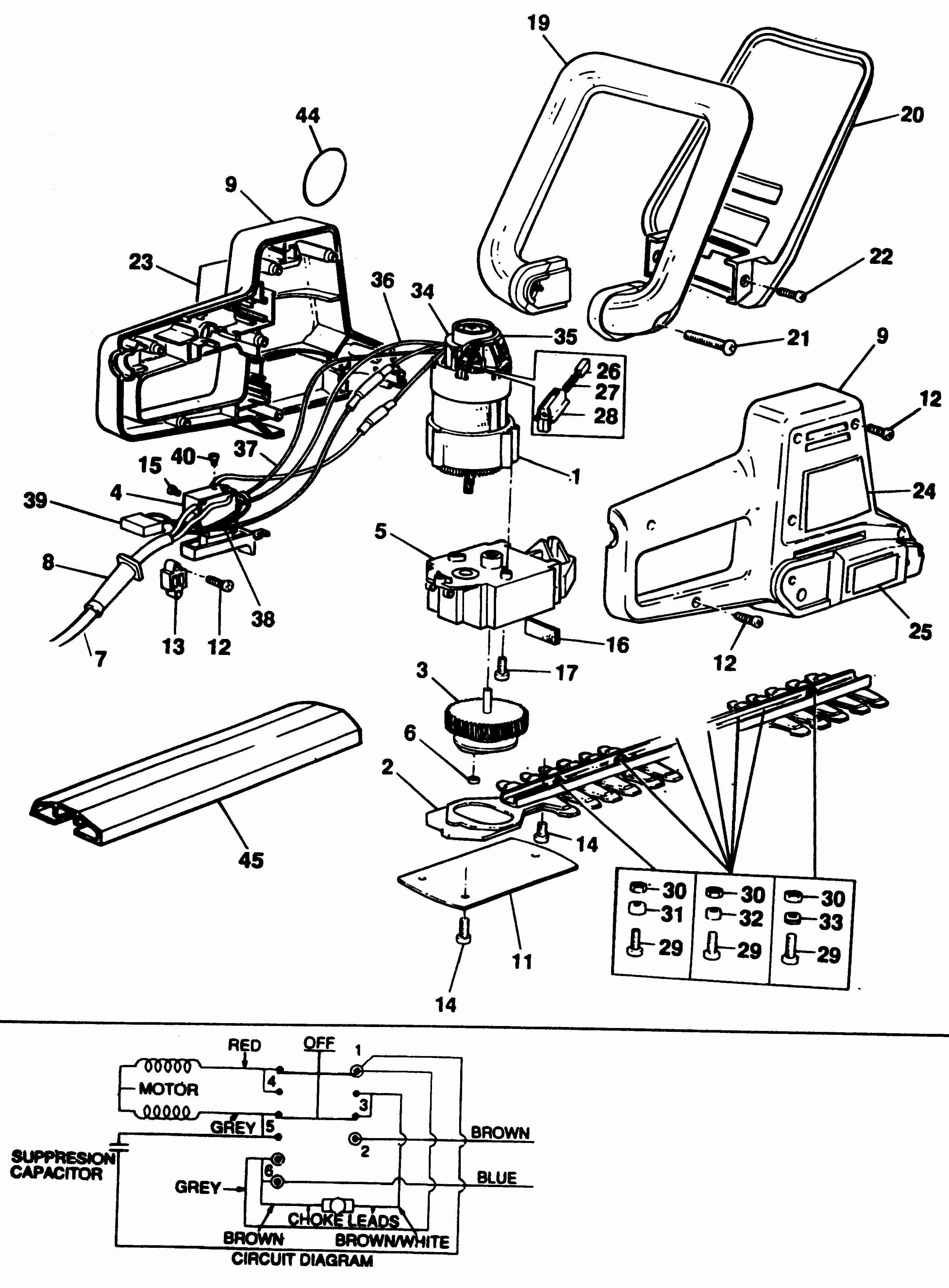 BLACK+DECKER HEDGECLIPPER Type 1