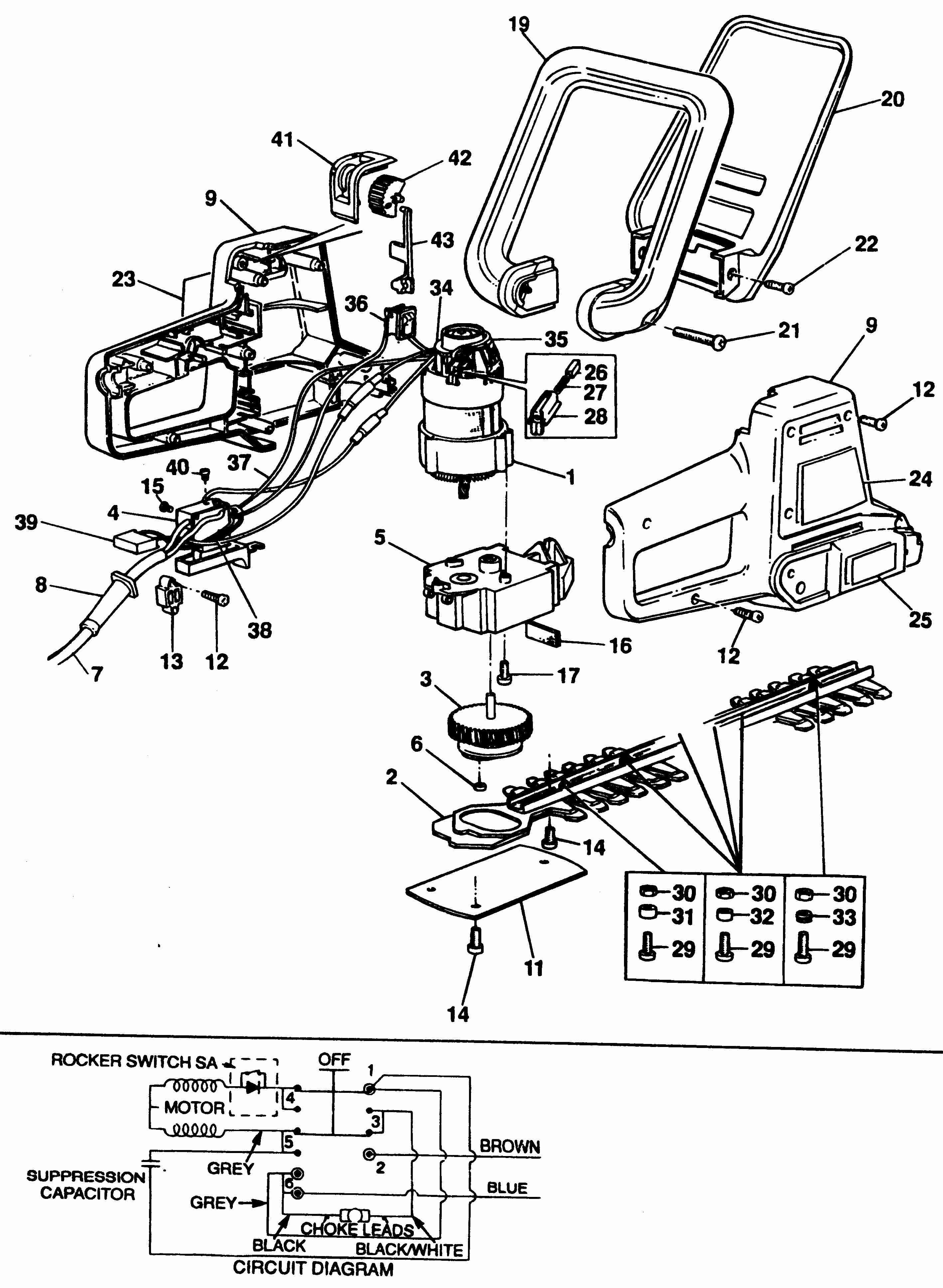 BLACK+DECKER HEDGECLIPPER Type 2