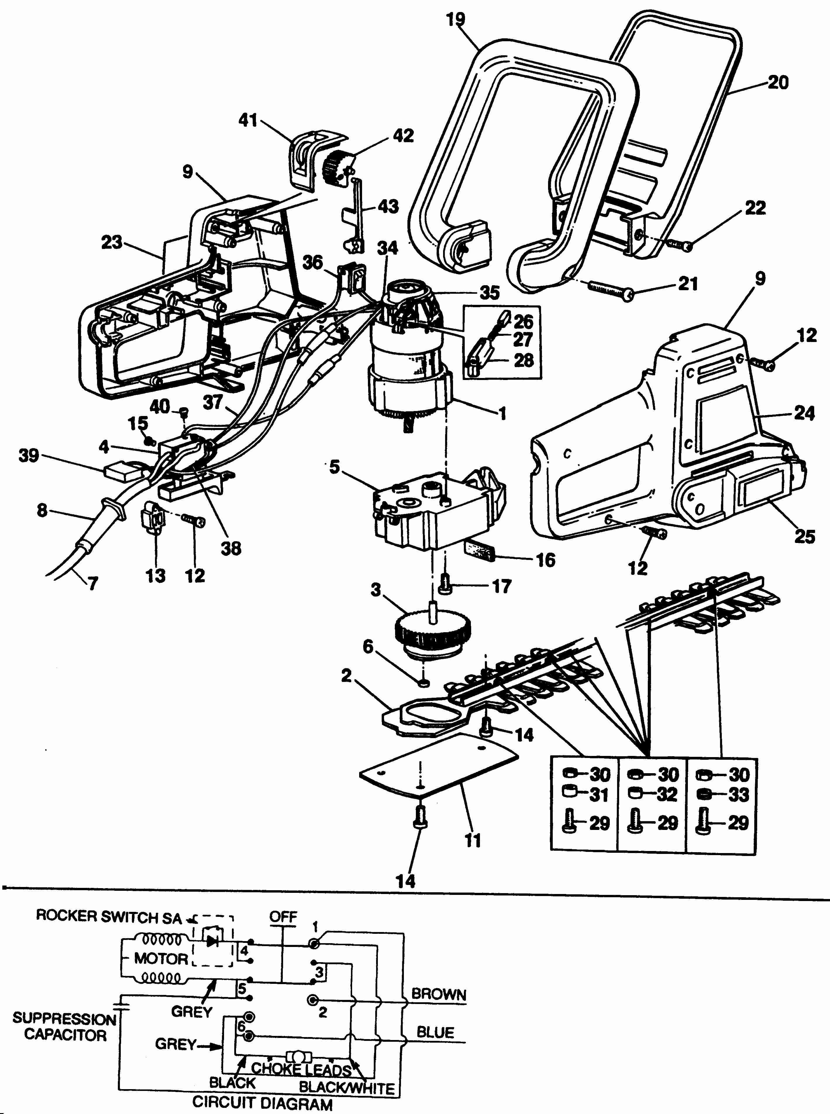 BLACK+DECKER HEDGECLIPPER Type 2