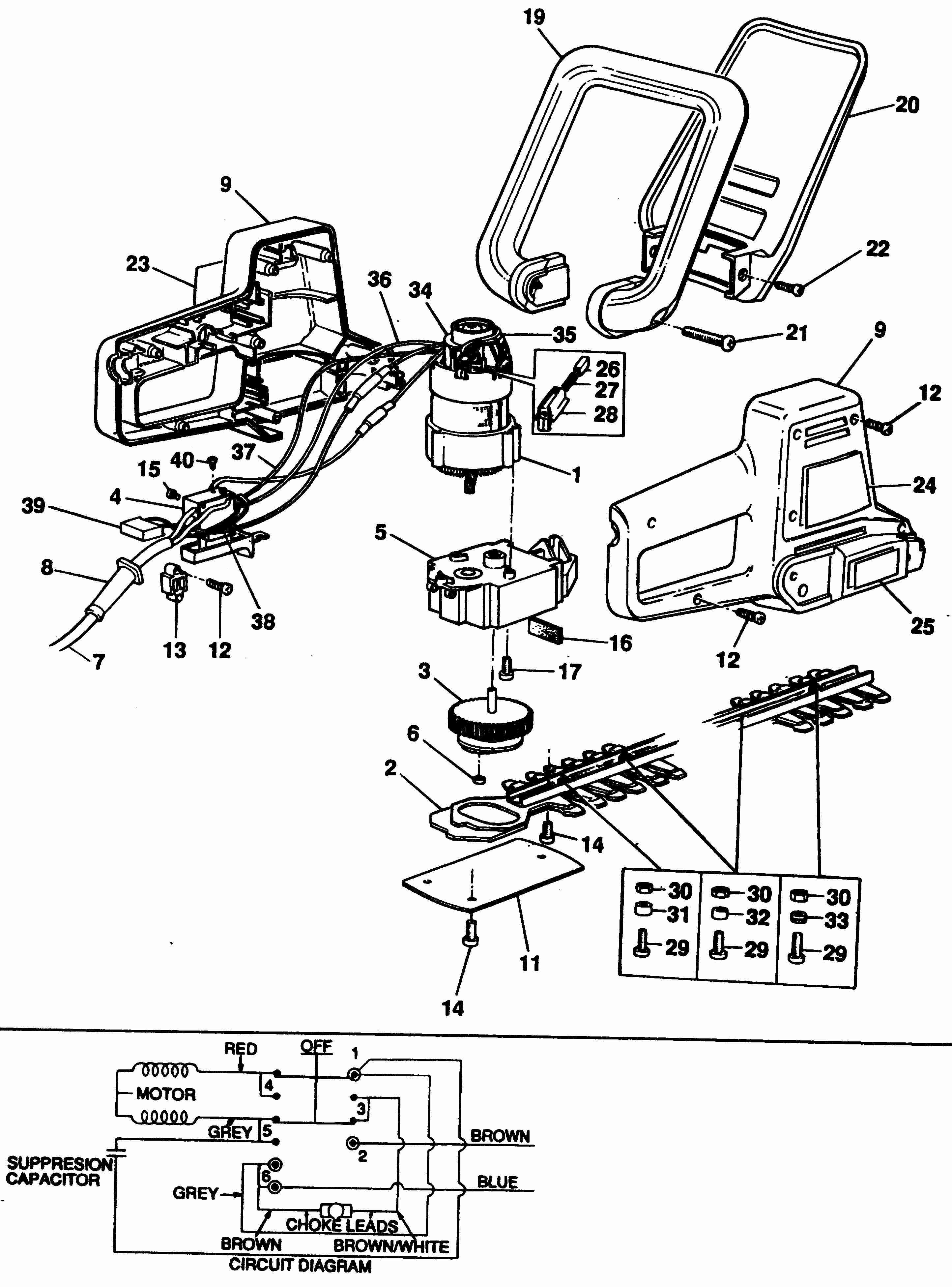 BLACK+DECKER HEDGECLIPPER Type 1