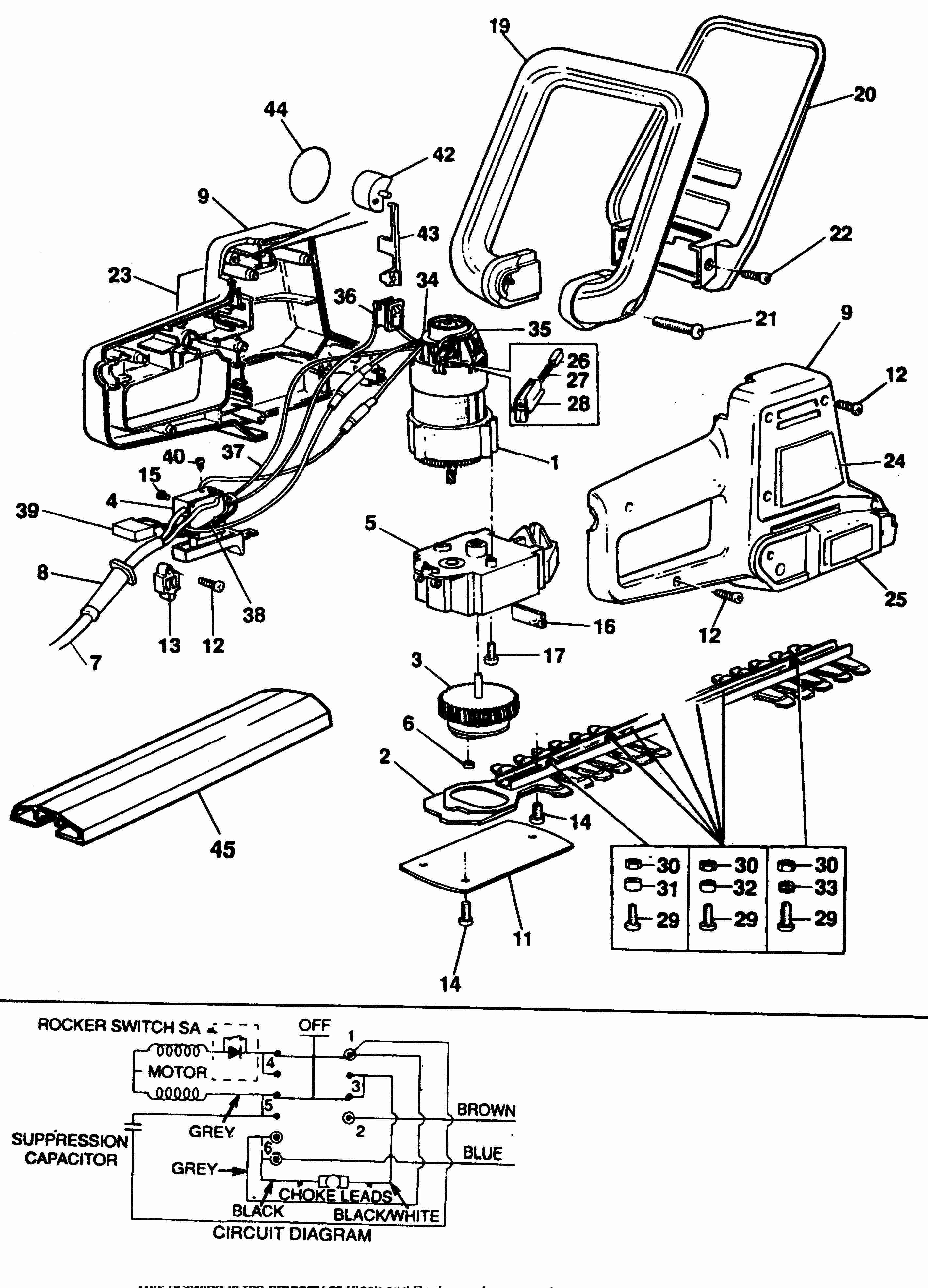 BLACK+DECKER HEDGECLIPPER Type 1