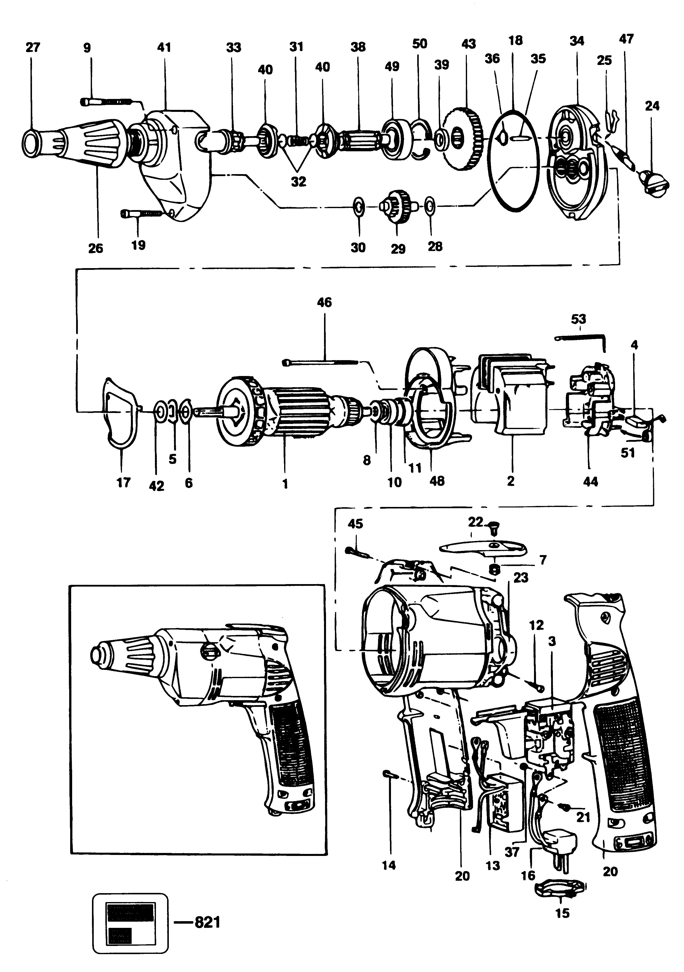 BLACK+DECKER SCREWDRIVER Type 1
