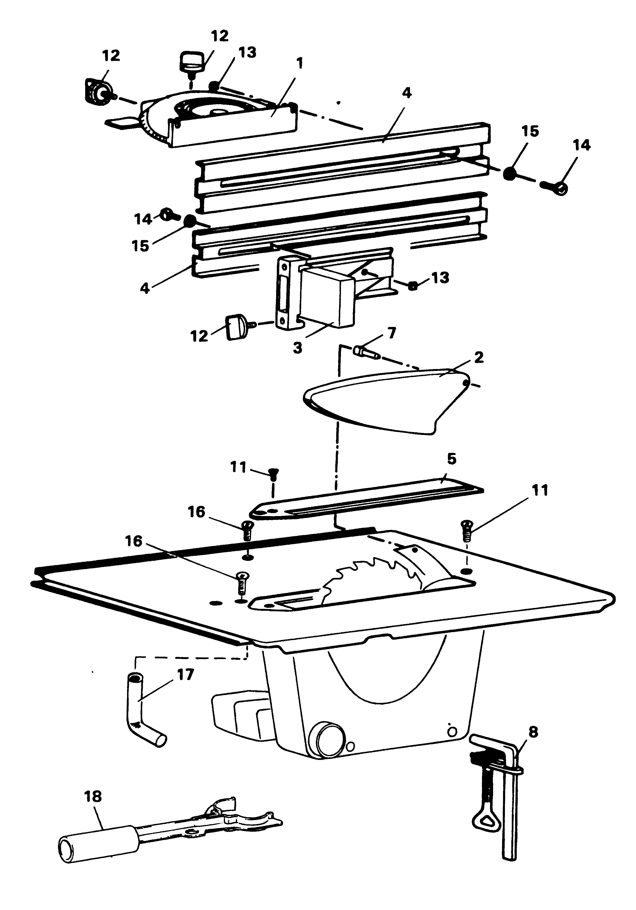 BLACK+DECKER SAW TABLE Type 1