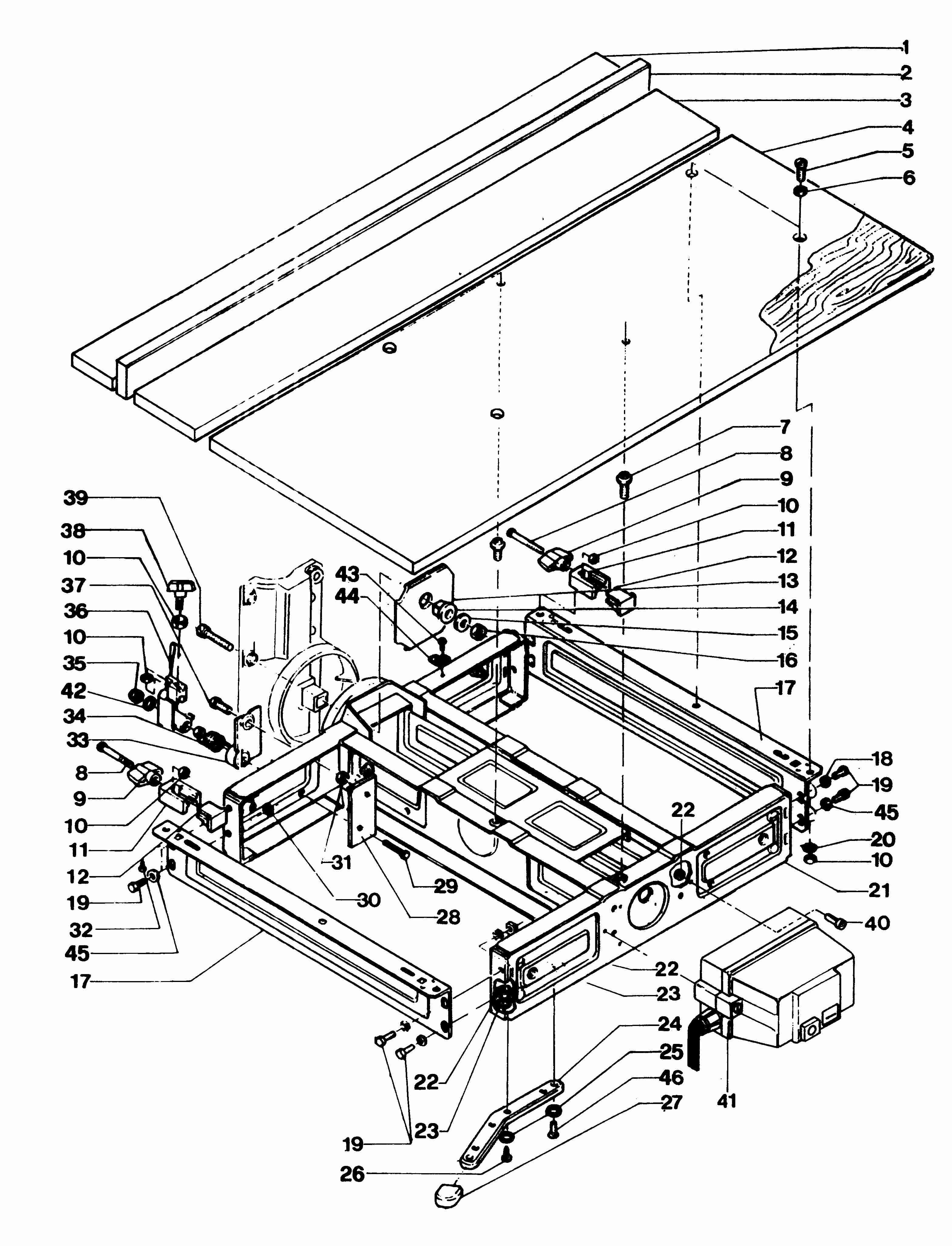DEWALT RADIAL ARM SAW (Type 1)