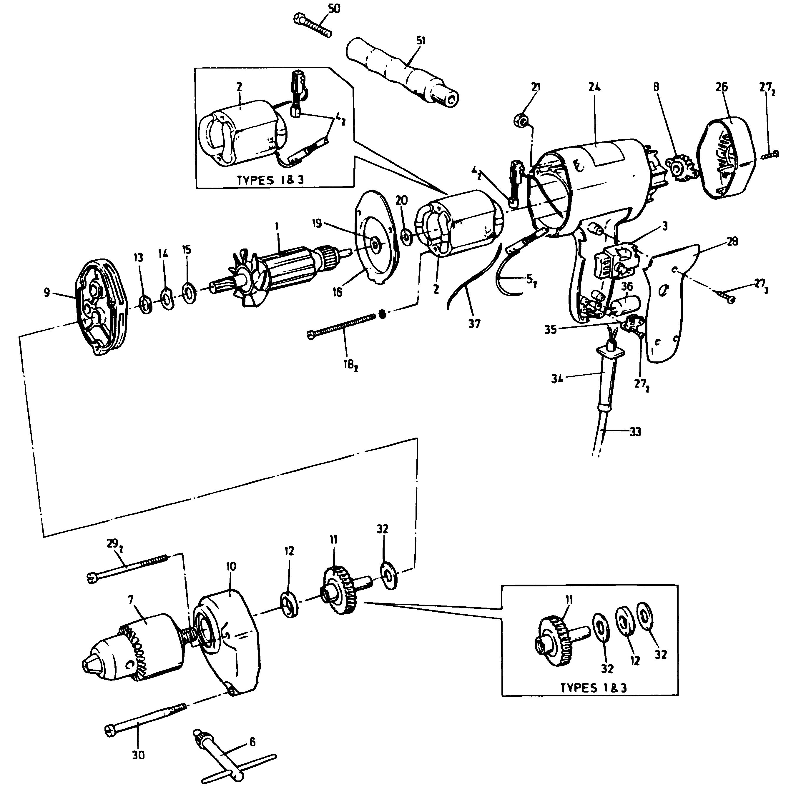 BLACK+DECKER DRILL Type 1