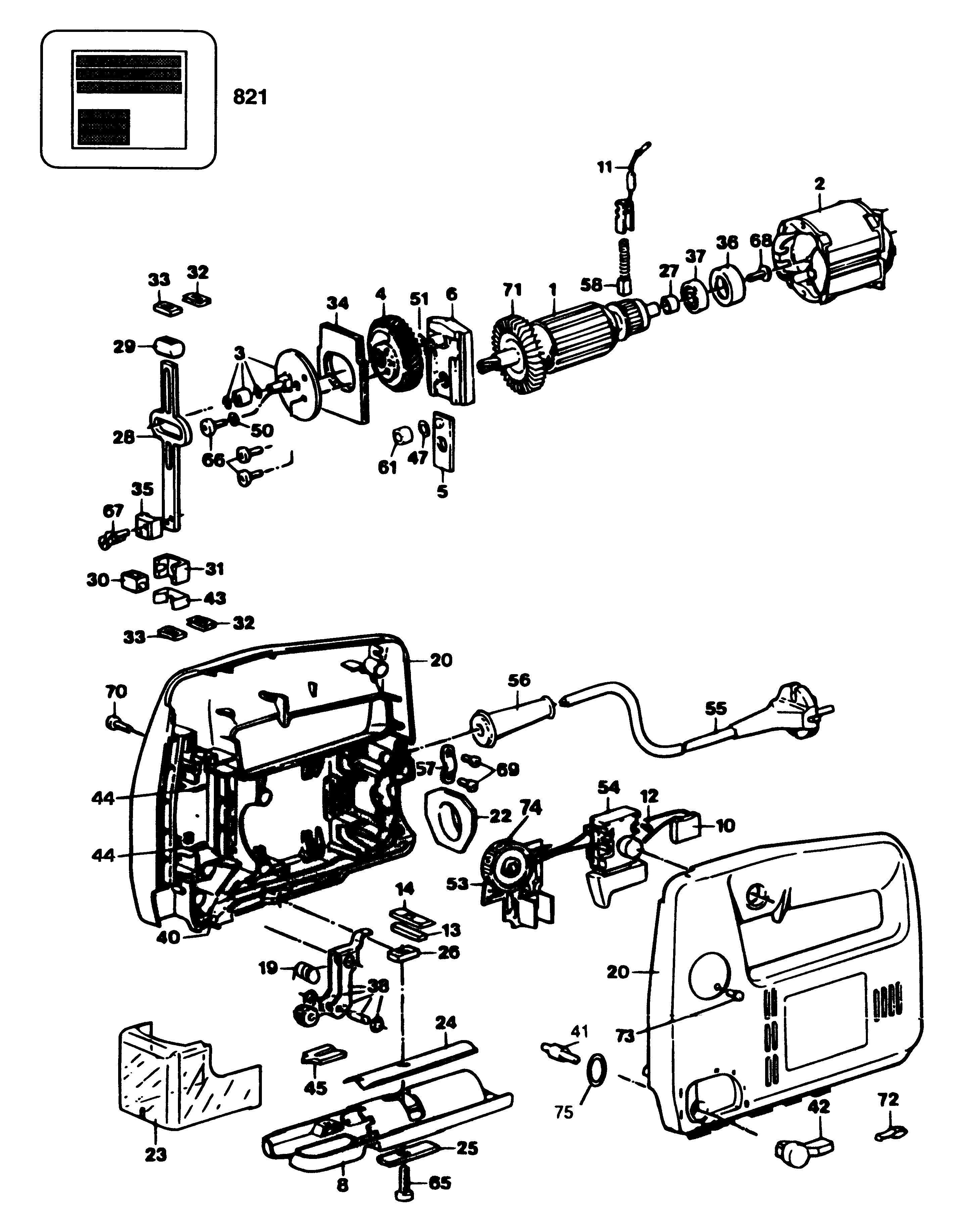 BLACK+DECKER JIGSAW Type 1