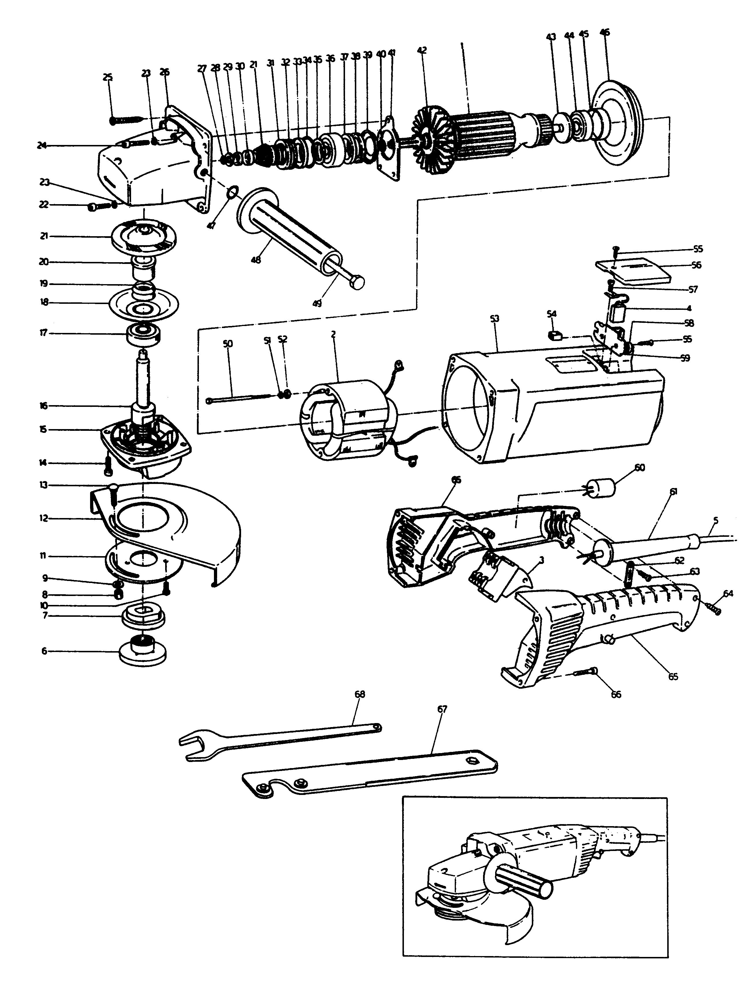 BLACK+DECKER ANGLE GRINDER Type 1