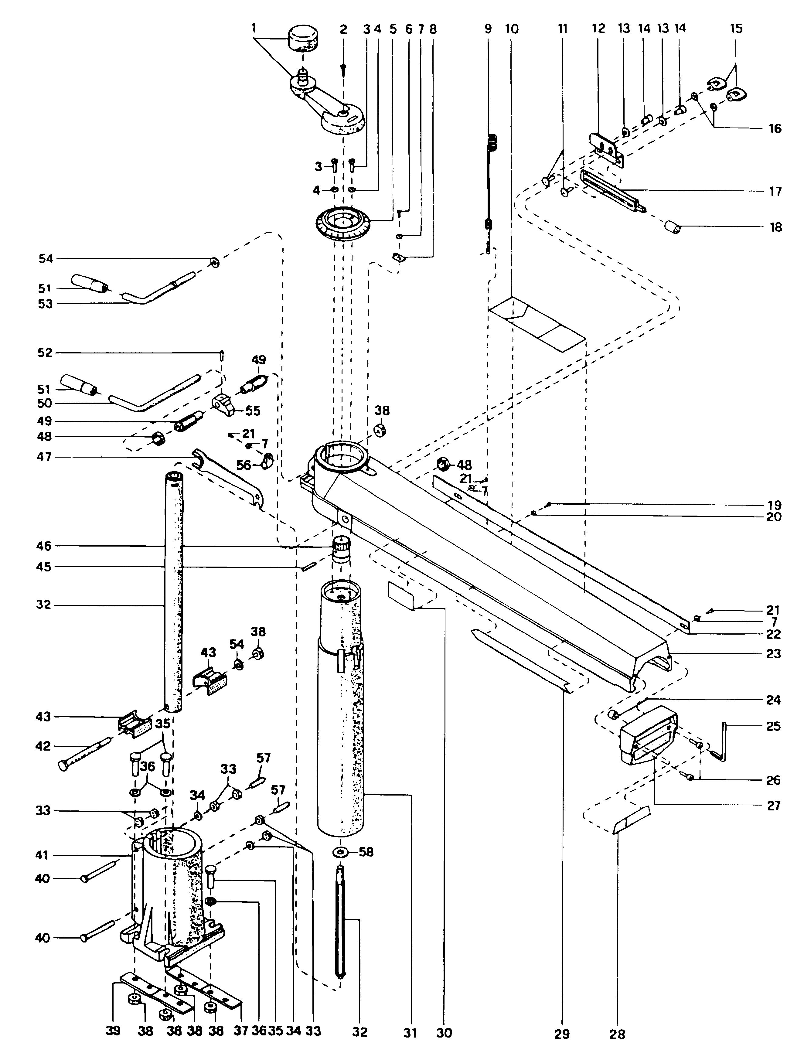 DEWALT RADIAL ARM SAW (Type 1)