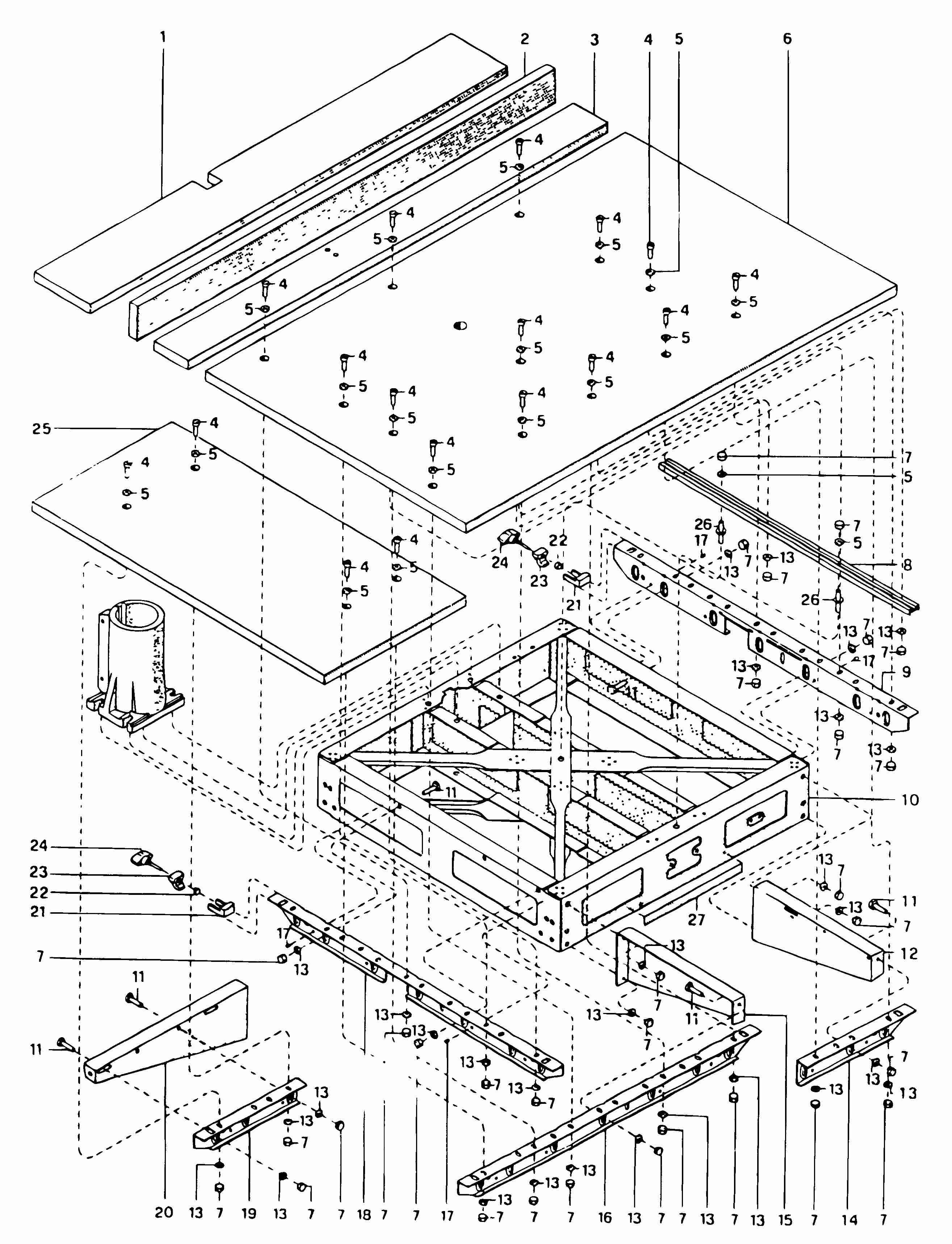 DEWALT RADIAL ARM SAW (Type 1)