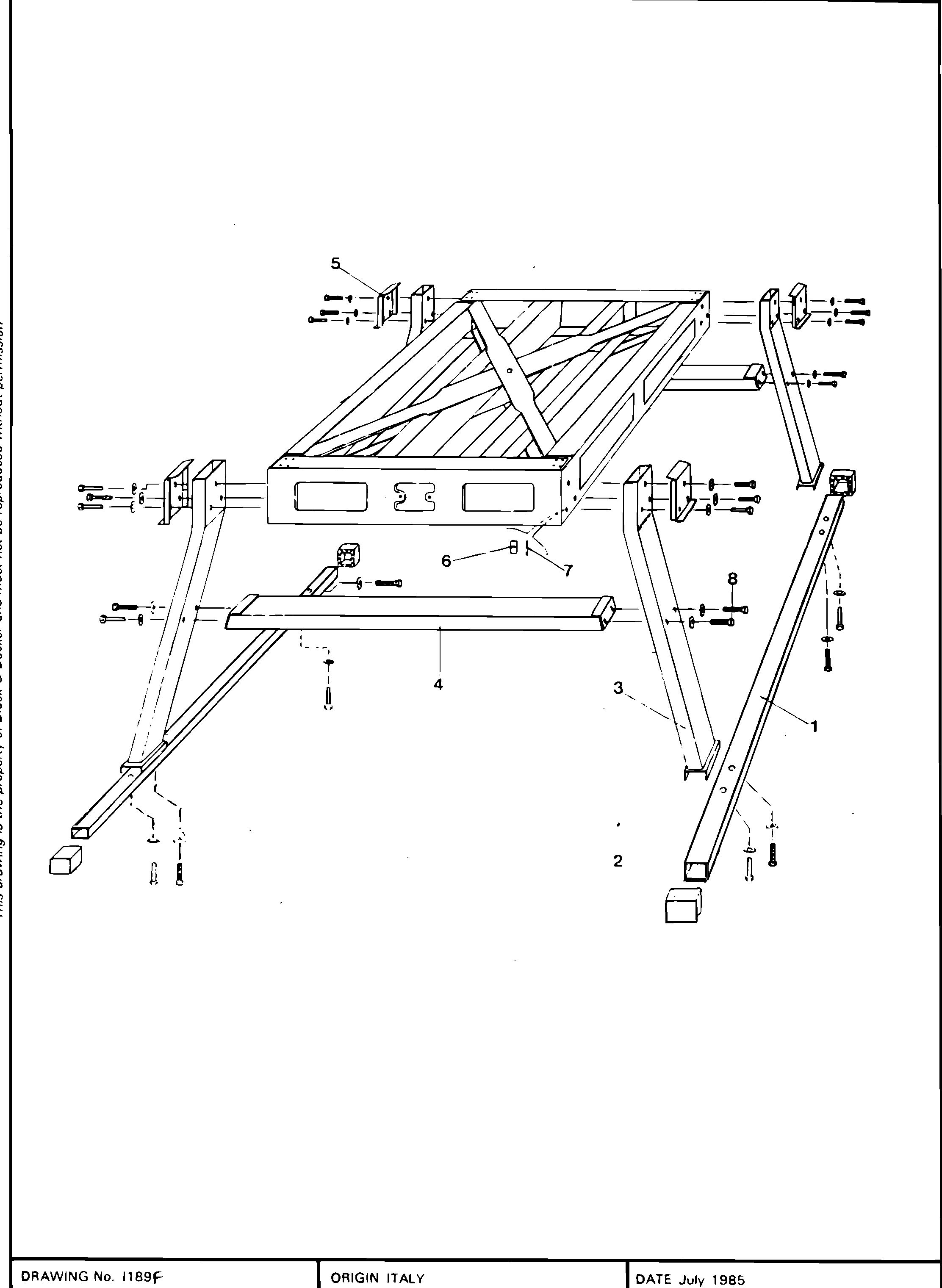 DEWALT RADIAL ARM SAW (Type 1)