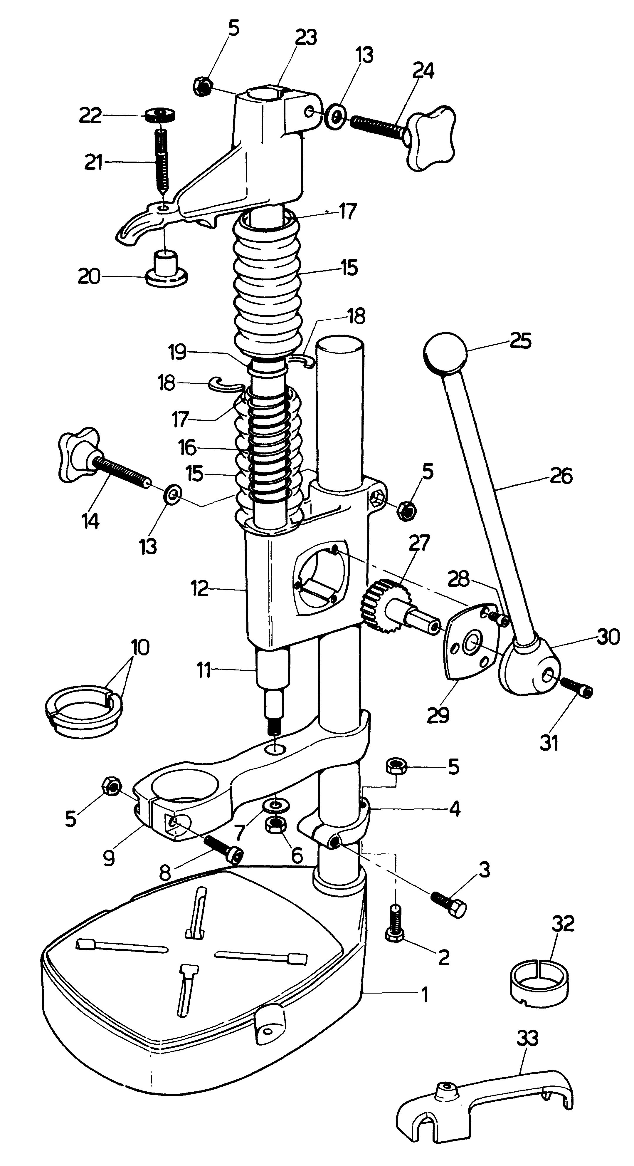 BLACK+DECKER DRILL STAND Type 1