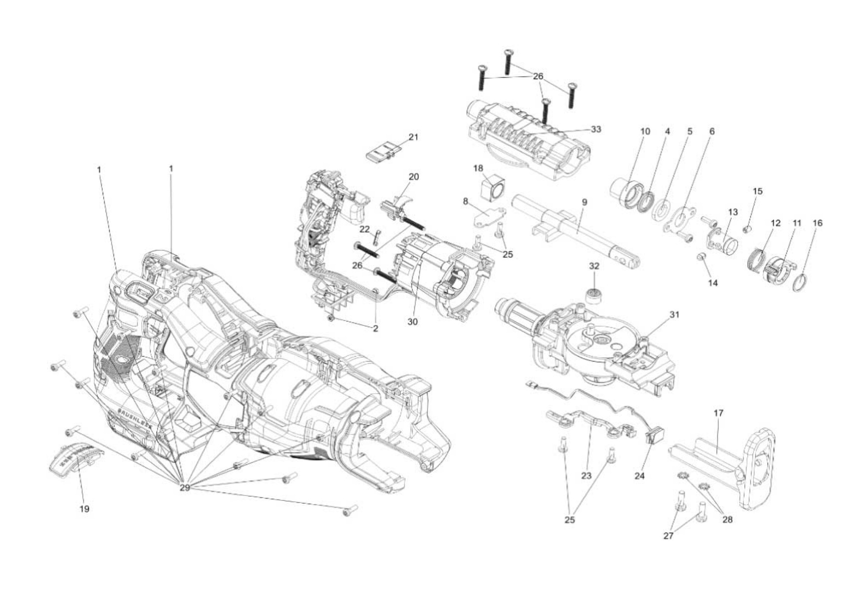 STANLEY RECIPROCATING SAW (Type H1)