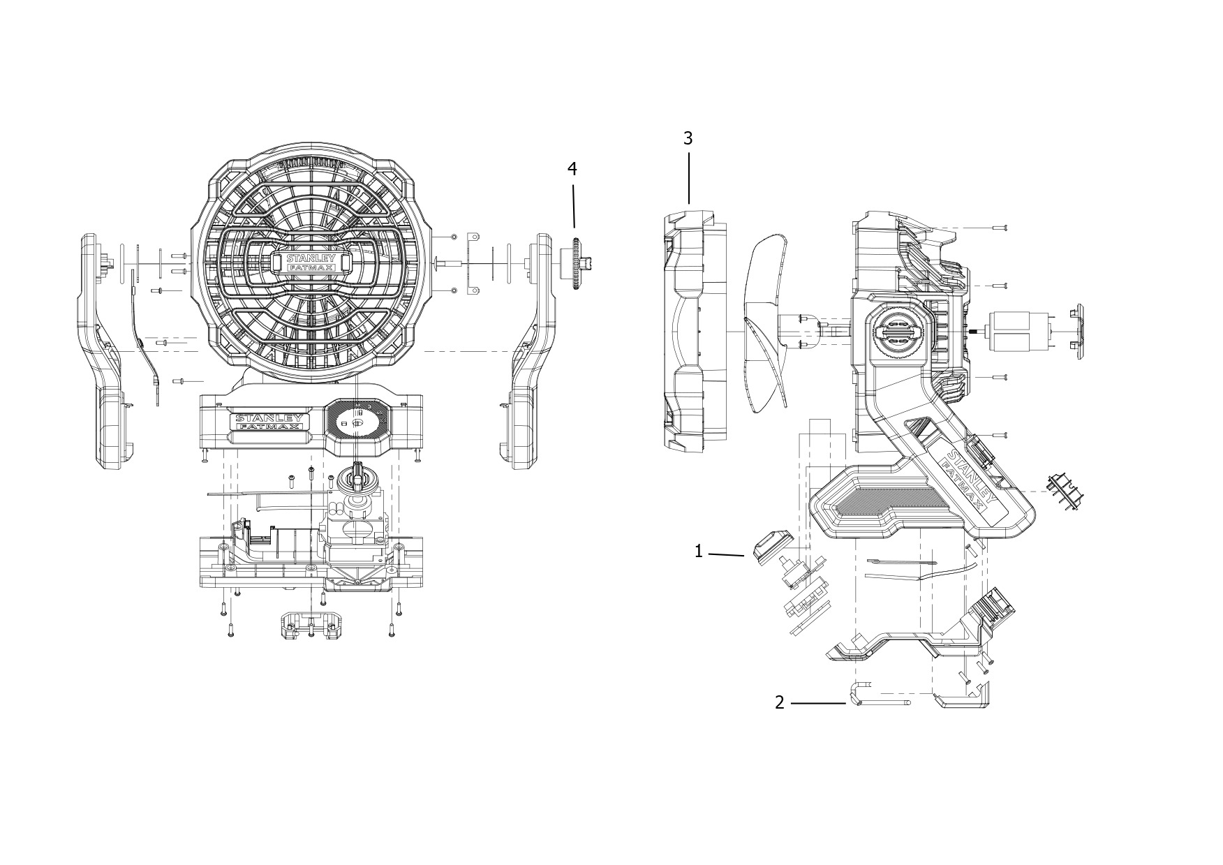 STANLEY FAN - PEDESTAL (Type 1)