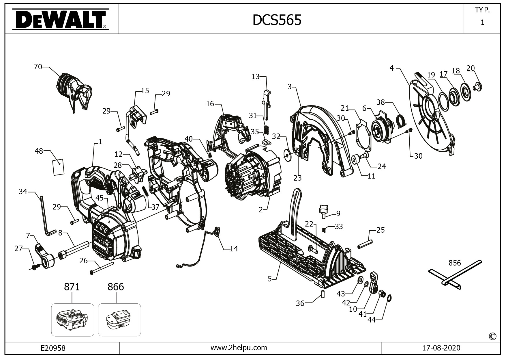 DEWALT CIRCULAR SAW (Type 1)
