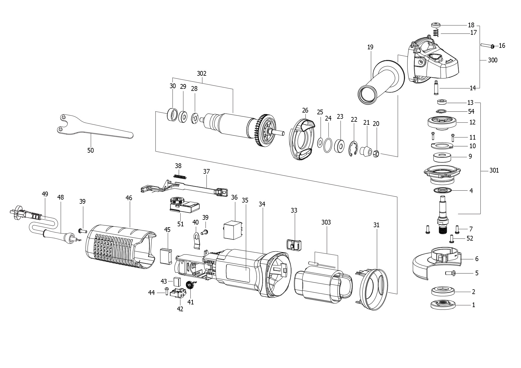 STANLEY ANGLE GRINDER (Type 1)