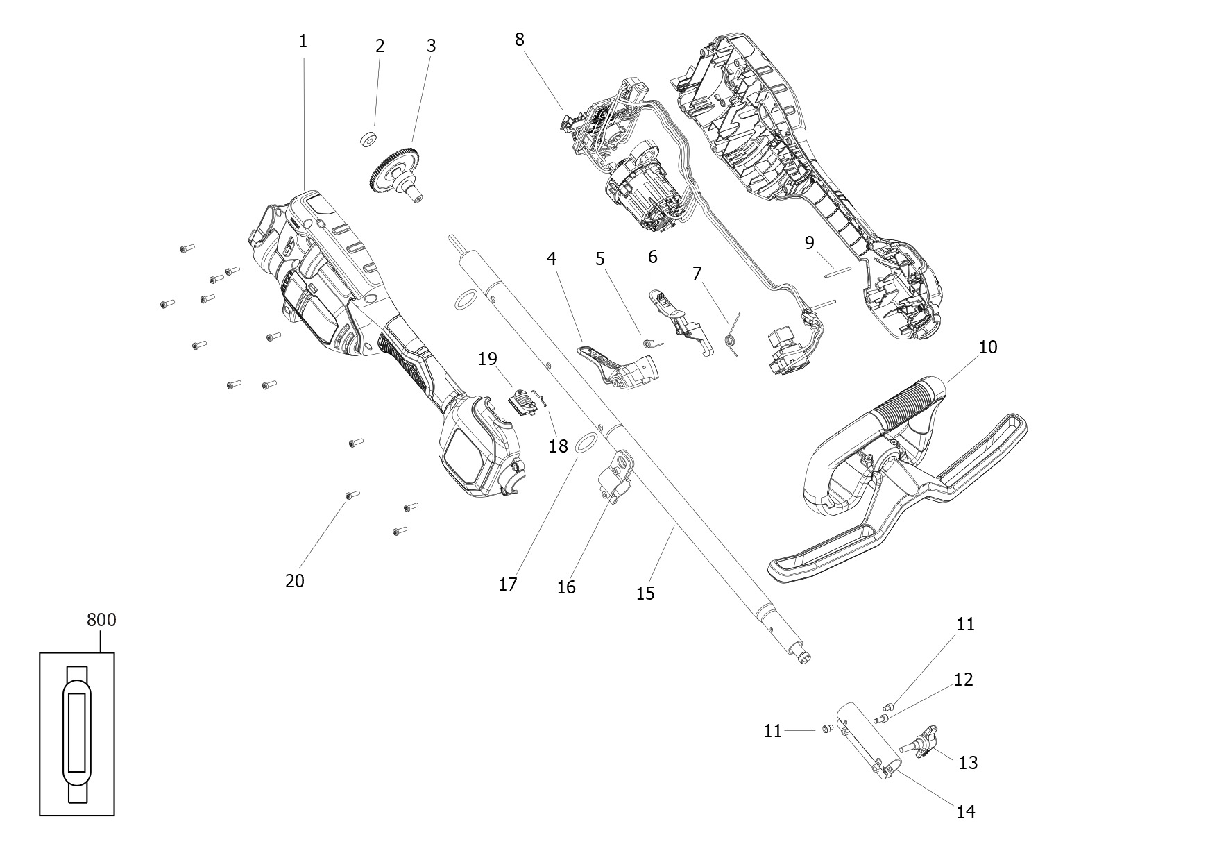 DEWALT GARDEN WORKER (Type 1)