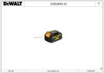 DEWALT BATTERY (Type 1)