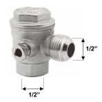 Supapa de sens unic 1/2"-1/2", dreapta