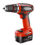 BLACK+DECKER CORDLESS DRILL (Type 1)