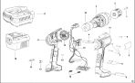 BLACK+DECKER CORDLESS DRILL (Type 1)