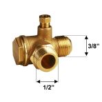 Supapa de sens unic 1/2"-3/8", FIAC, dreapta