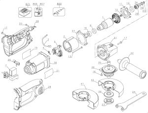 DEWALT 18V SAG Bare Unit Type 1