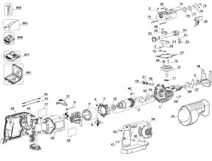 DEWALT 28V LI-LON RECIP SAW Type 1