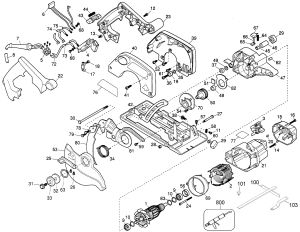 BLACK+DECKER 65MM CIRC.SAW - GERMANY Type 1